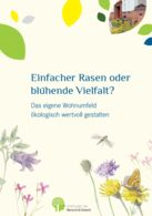 Biodiversität fördern: Gartenratgeber 2022 (Cover)