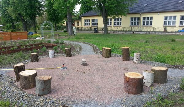 Wildbienenschaugarten Schöneweide: Ein zentraler Platz entsteht