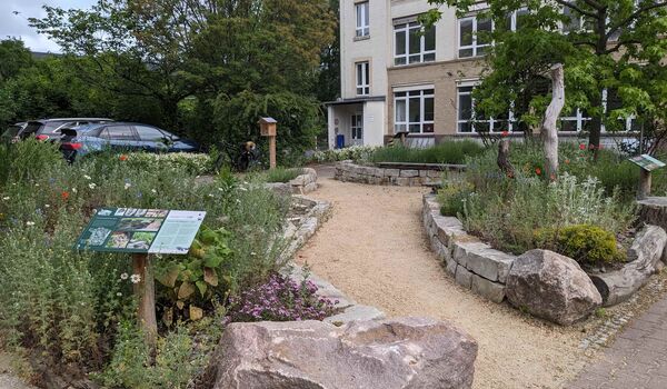 Naturnahe Firmengelände: Ausbildungszentrum OTA gGmbH