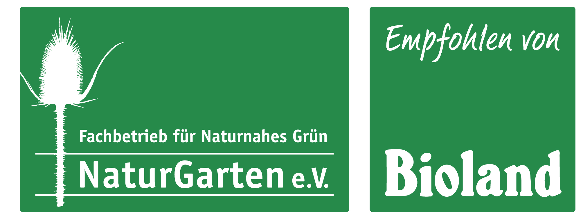 Logo, zertifizierter NaturGarten-Fachbetrieb Logo, zertifizierter NaturGarten-Fachbetrieb